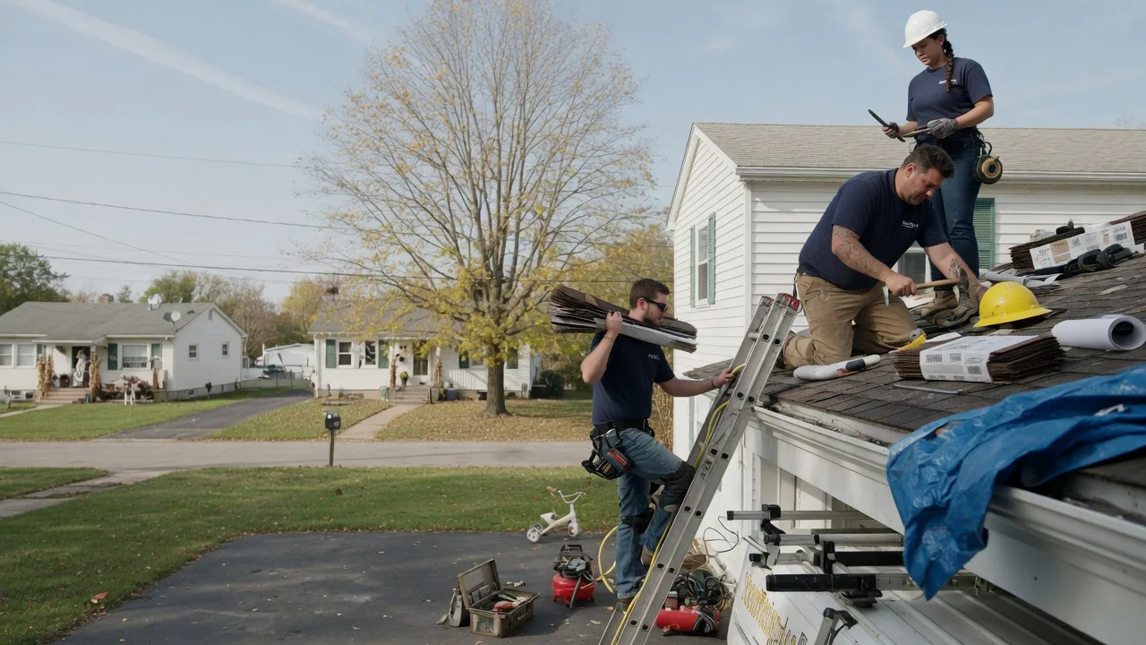 Local Roofing Contractors in Grantsburg, IL near me